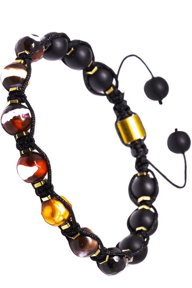 Sertifikalı Doğal Oniks Kırmızı Akik Taşı Taşı Bileklik