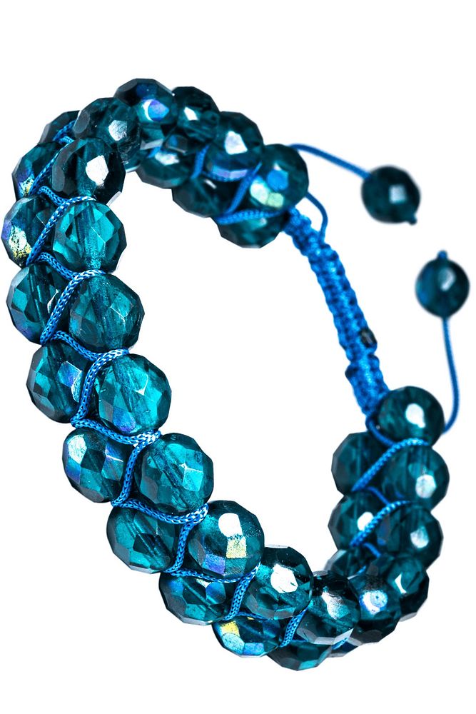 Sertifikalı Fasetli Doğal Mavi Kuvars Taşı Bileklik