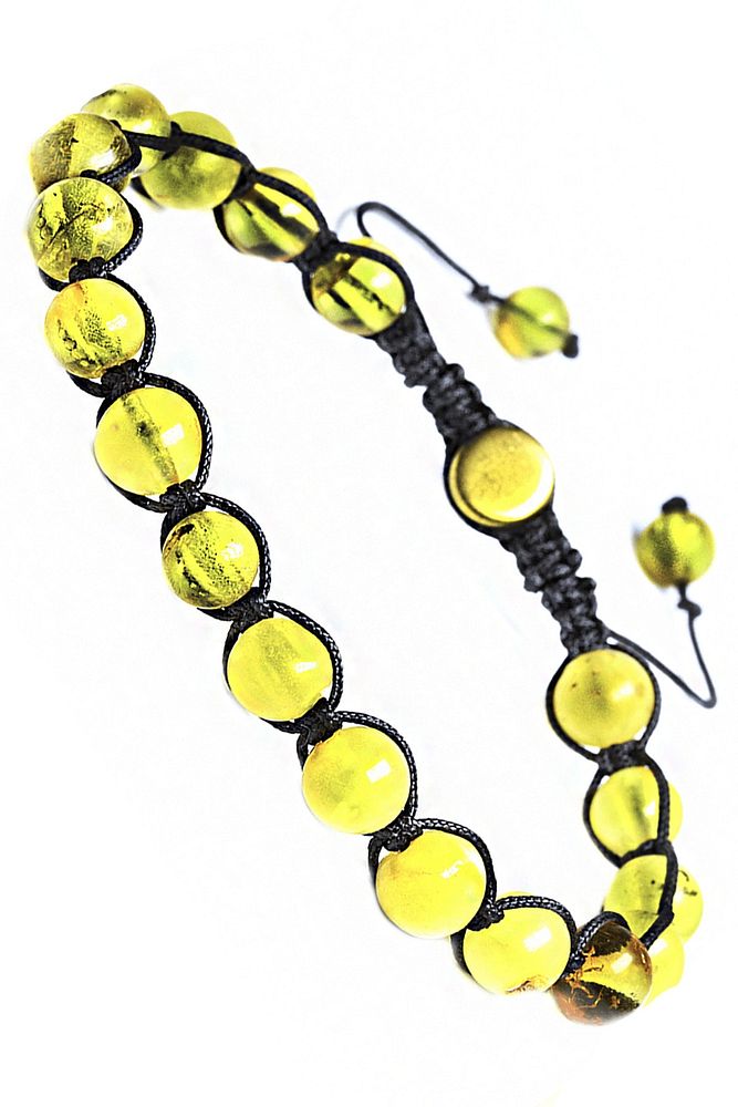 Sertifikalı Yarı Mat Doğal Ukrayna Damla Kehribar Bileklik