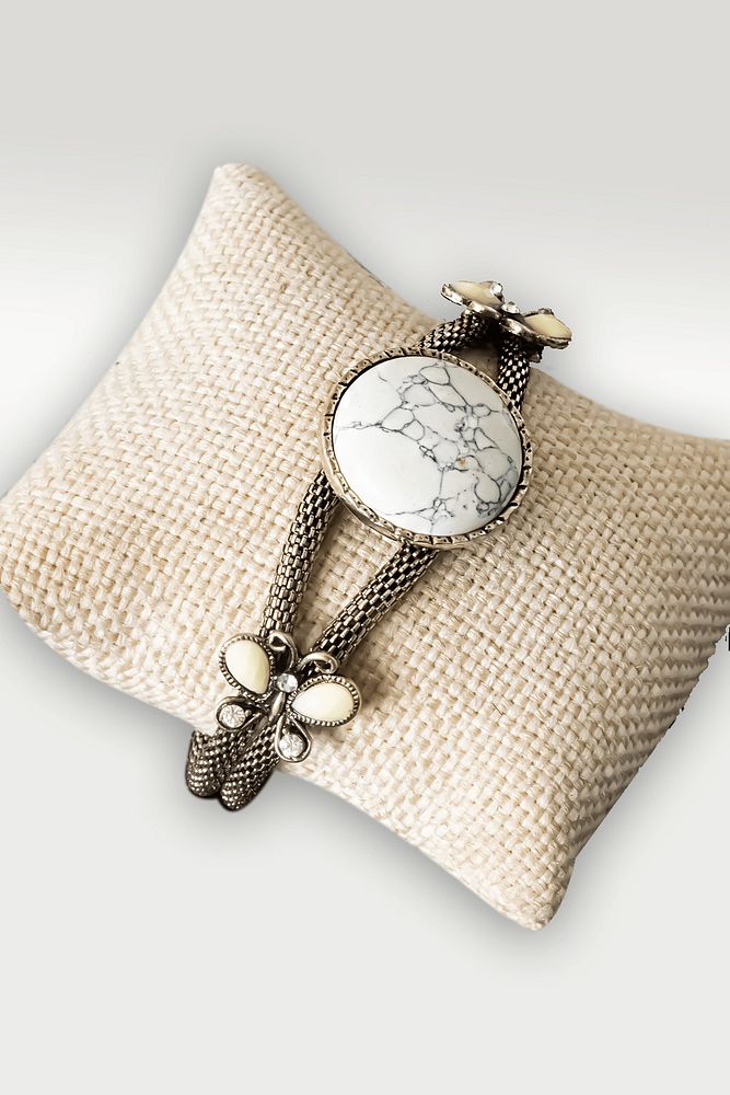 Sertifikalı Tilki Kuyruğu Model Havlit Taşı Bileklik - Ayarlamalı