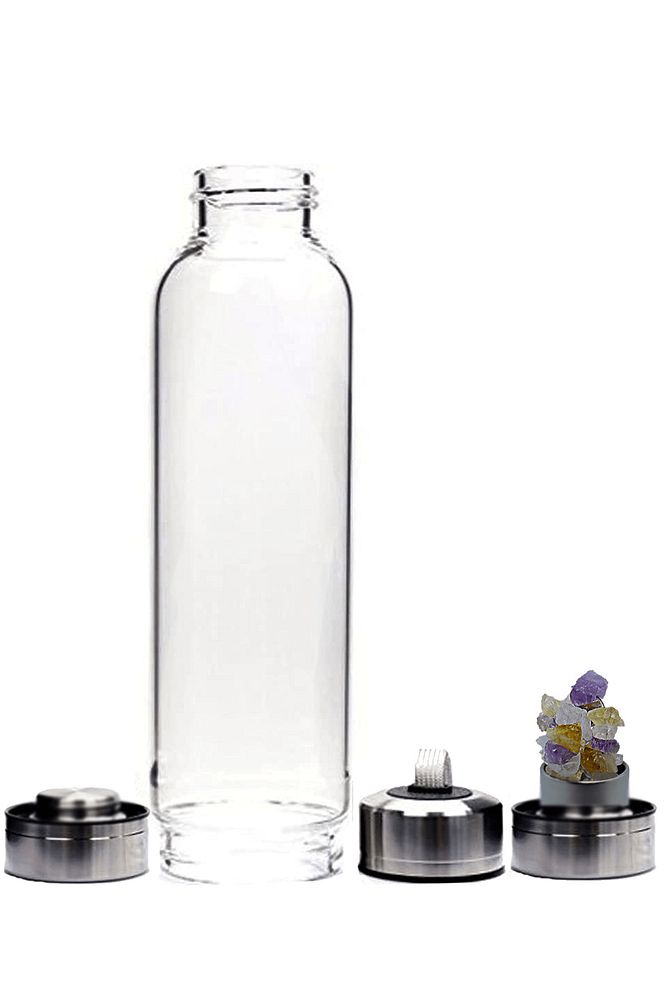 Ametist Sitrin Taşı Su Şişesi