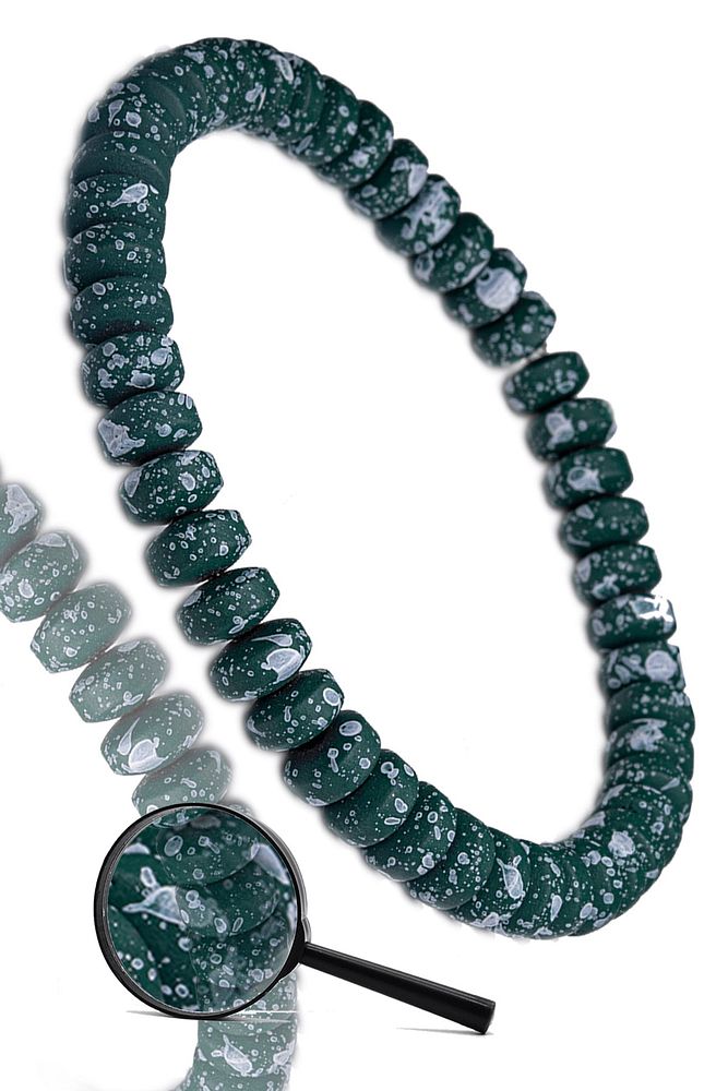 Sertifikalı Aa+ Yeşil Karlı Kuvars Taşı Bileklik