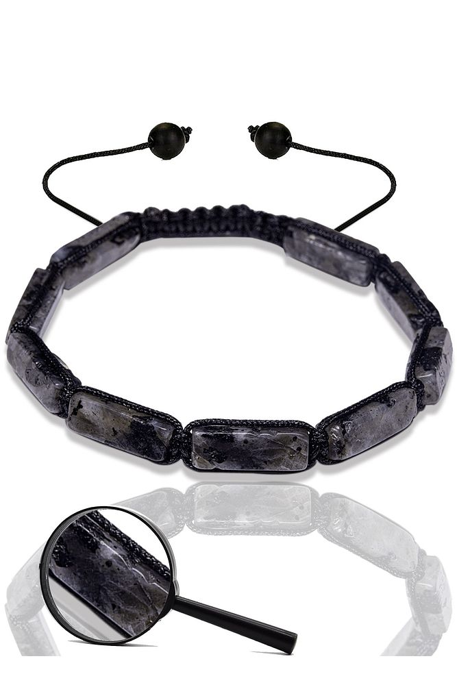 Sertifikalı Labradorit Taşı Doğal Taş Bileklik