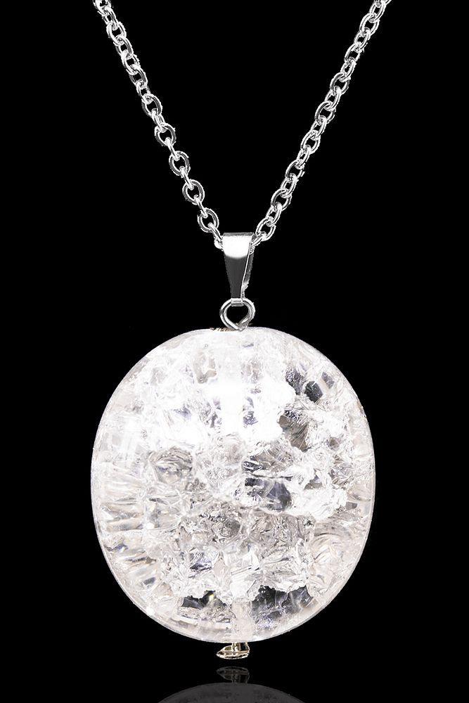 Sertifikalı Doğal Necef Taşı Kolye