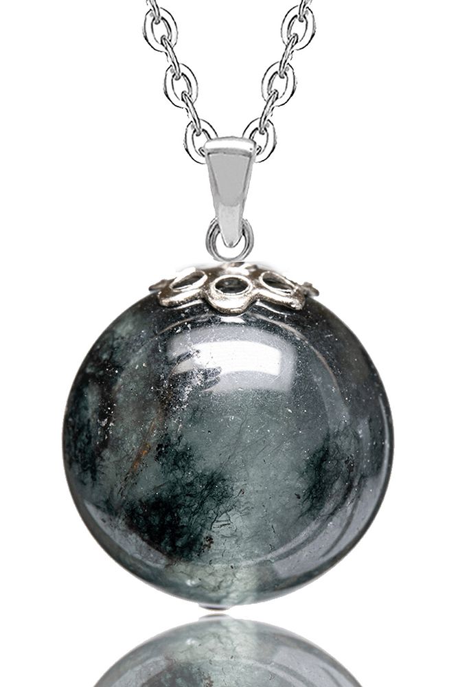 Sertifikalı Florit Taşı Doğal Taş Kolye