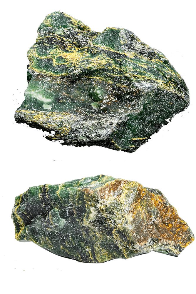 Sertifikalı Ham Doğal Diopsit Taşı Kütle (4-6 Cm)