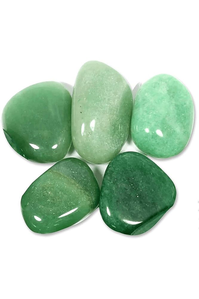 Sertifikalı Tamburlanmış Aventurin Taşı Kütle - İri Boy