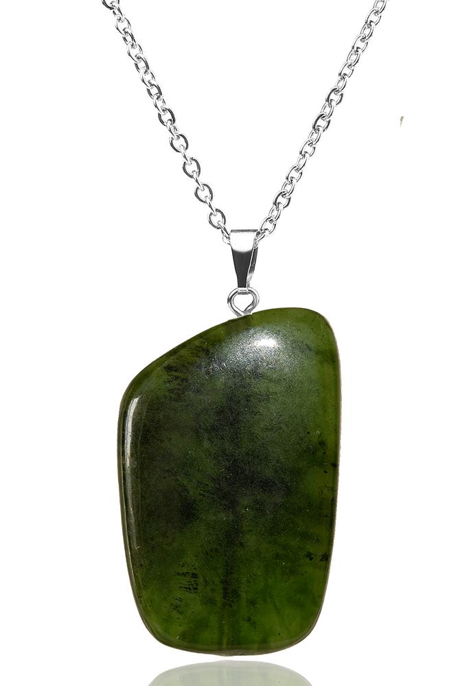 Sertifikalı Ham Şekilsiz Işlenmemiş Doğal Zümrüt Taşı Kolye