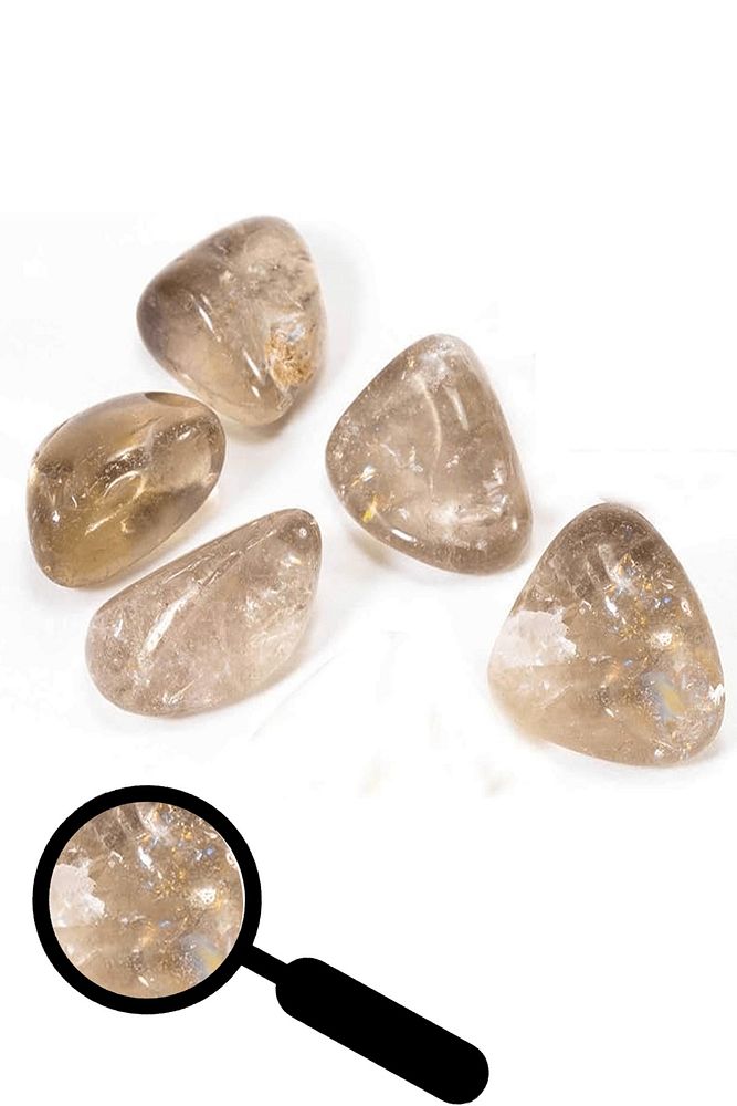 Sertifikalı Dumanlı Kuvars Taşı Kütle - İri Boy