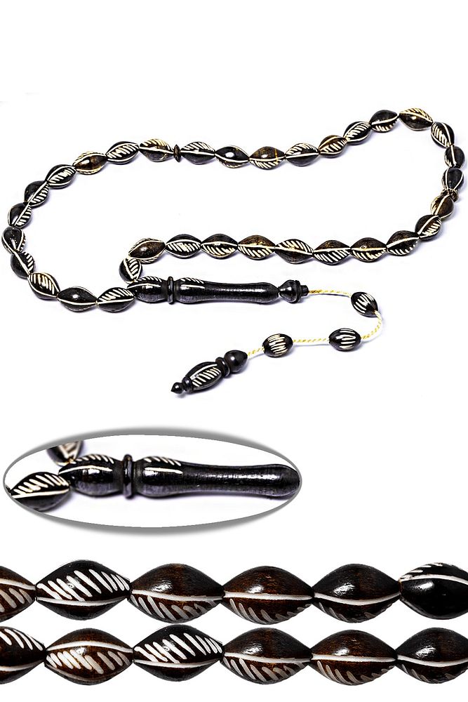 Sistemli Beyzi Kesim Oyma Işcilikli Kuka Kesbih