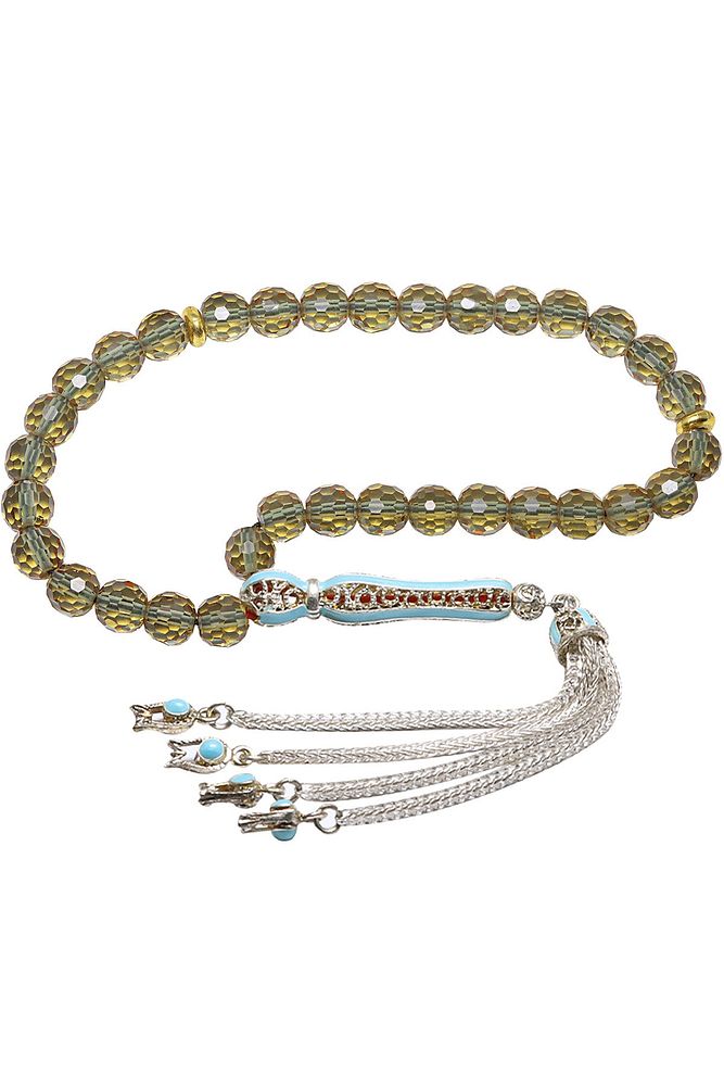 Sertifikalı Ortam Işığına Göre 7 Renk Değiştiren Doğal Diaspor Sultanit Sultan Zultanit Taşı Tesbih