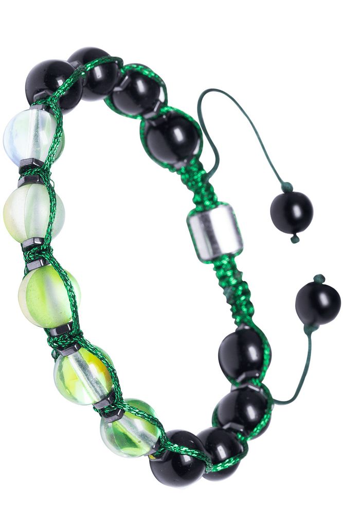 Yeşil Oniks Ve Termal Kuvars Bileklik