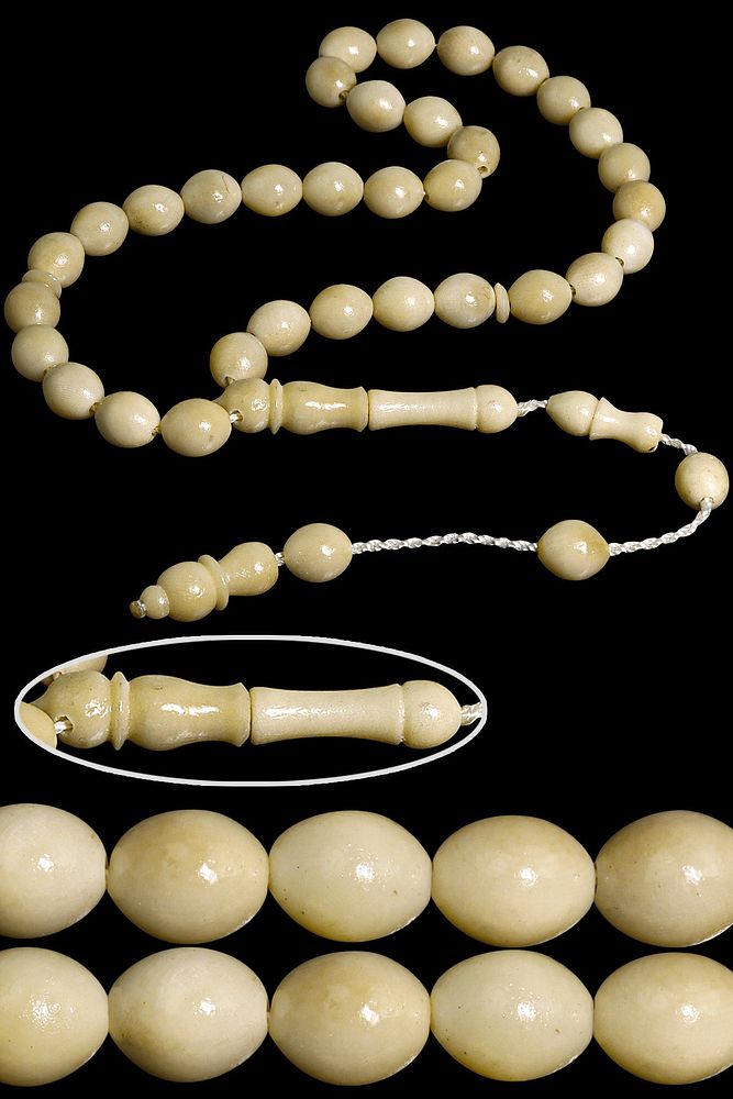 Sistemli Beyzi Kesim Özel Imameli Narçıl Tesbih