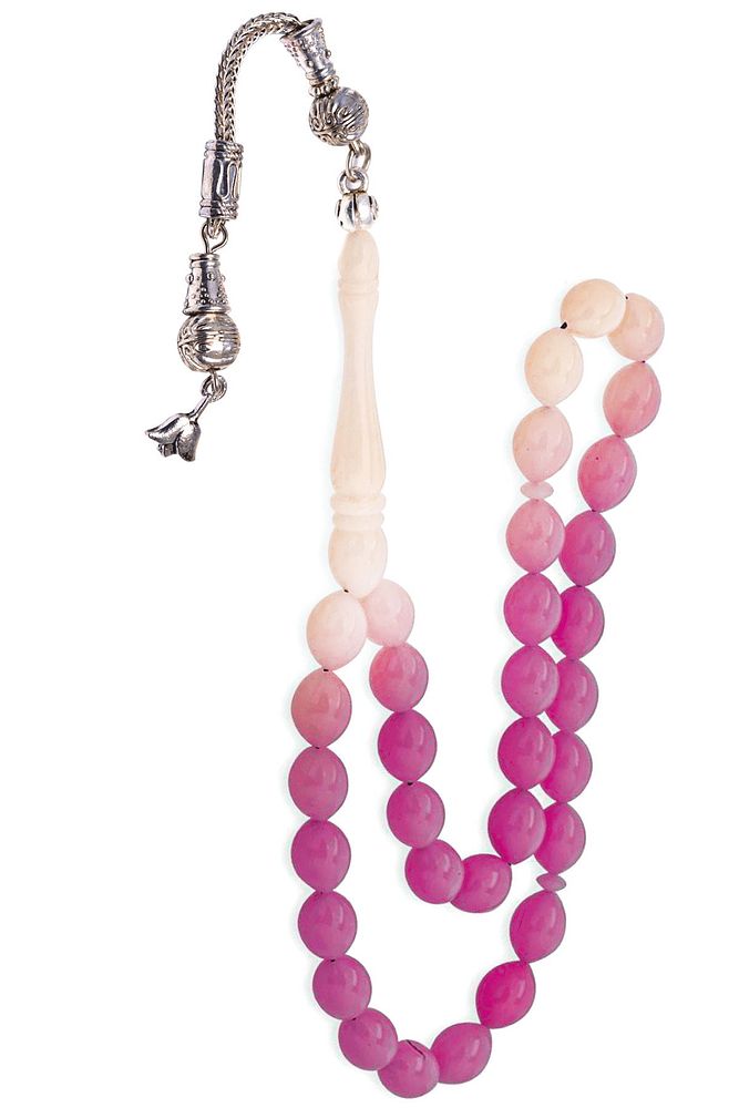 Beyzi Kesim Güneşte Renk Değiştiren Mor Bukalemun Tesbih