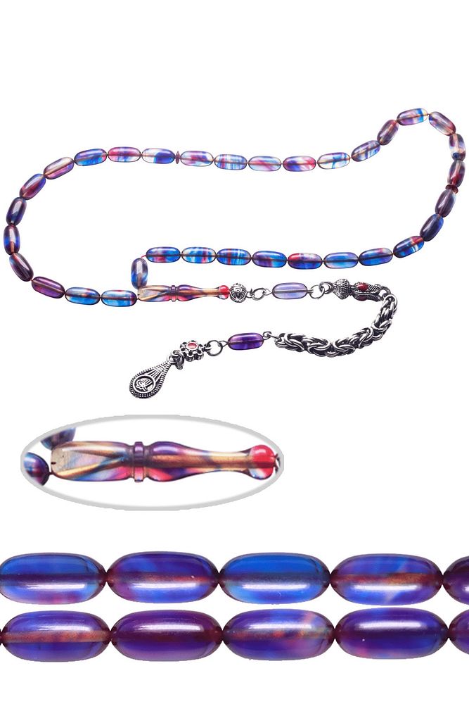 Renk Cümbüşü Kapsül Kesim Ateş Kehribar Tesbih