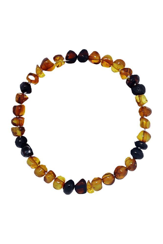 Sertifikalı Baltık Rengi Doğal Damla Kehribar Bebek Bileklik