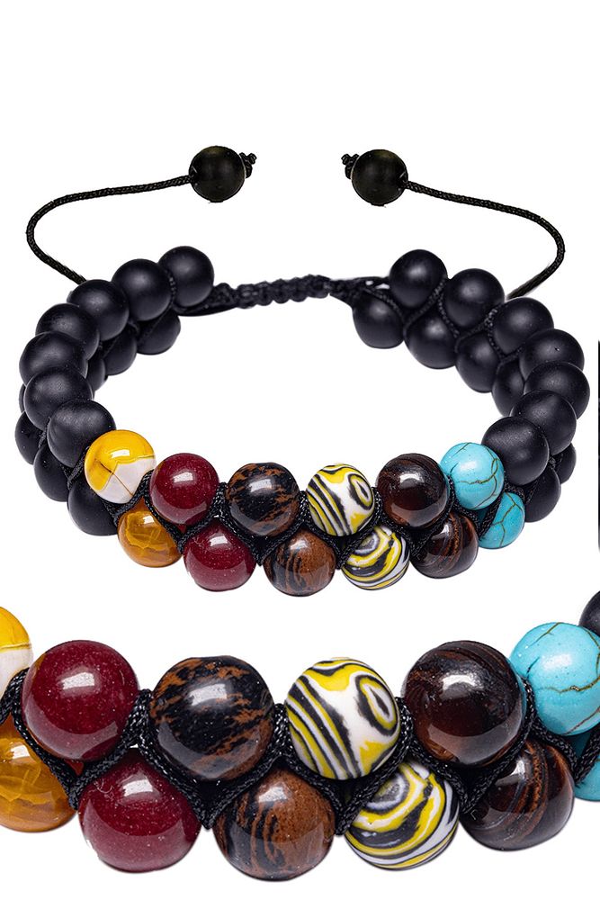 Sertifikalı Zayıflama Troid Nazar Bereket Etkili Doğal Taş Bileklik