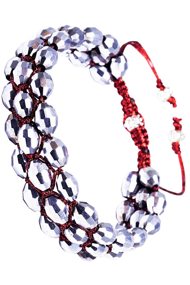 Gümüş Makrome Hematit Bileklik