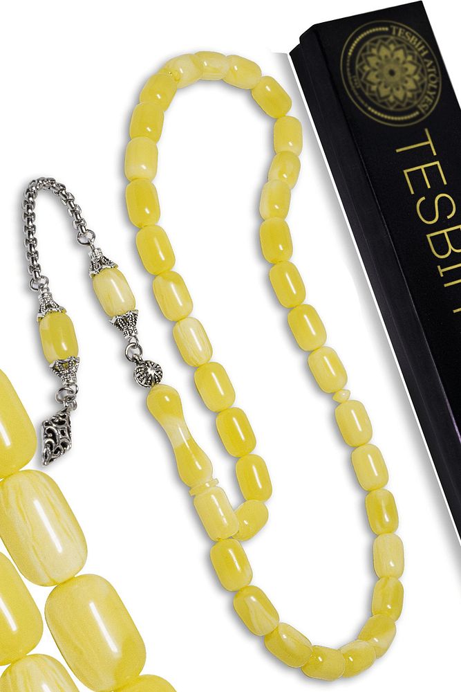 Sertifikalı Arnavut Püskül Kapsül Kesim Beyrut Damla Kehribar Tesbih