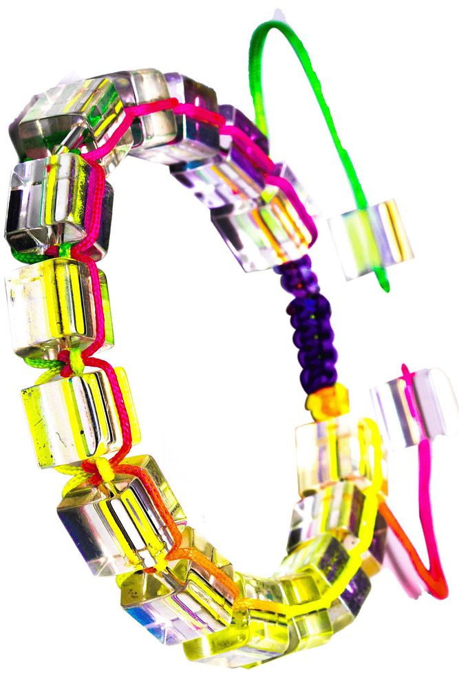 Makrome Kristal Kuvars Bileklik