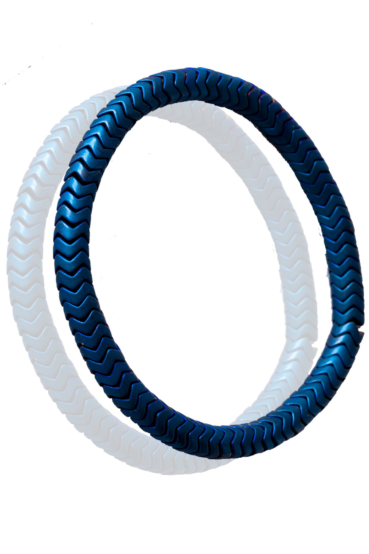 Sertifikalı Mat Mavi Hematit Taşı Bileklik