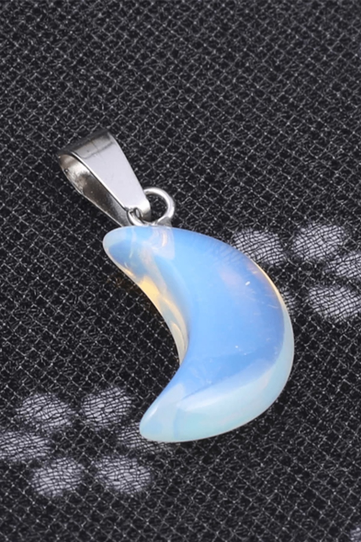 Sertifikalı Gerçek Ay Model Opal Taşı Kolye