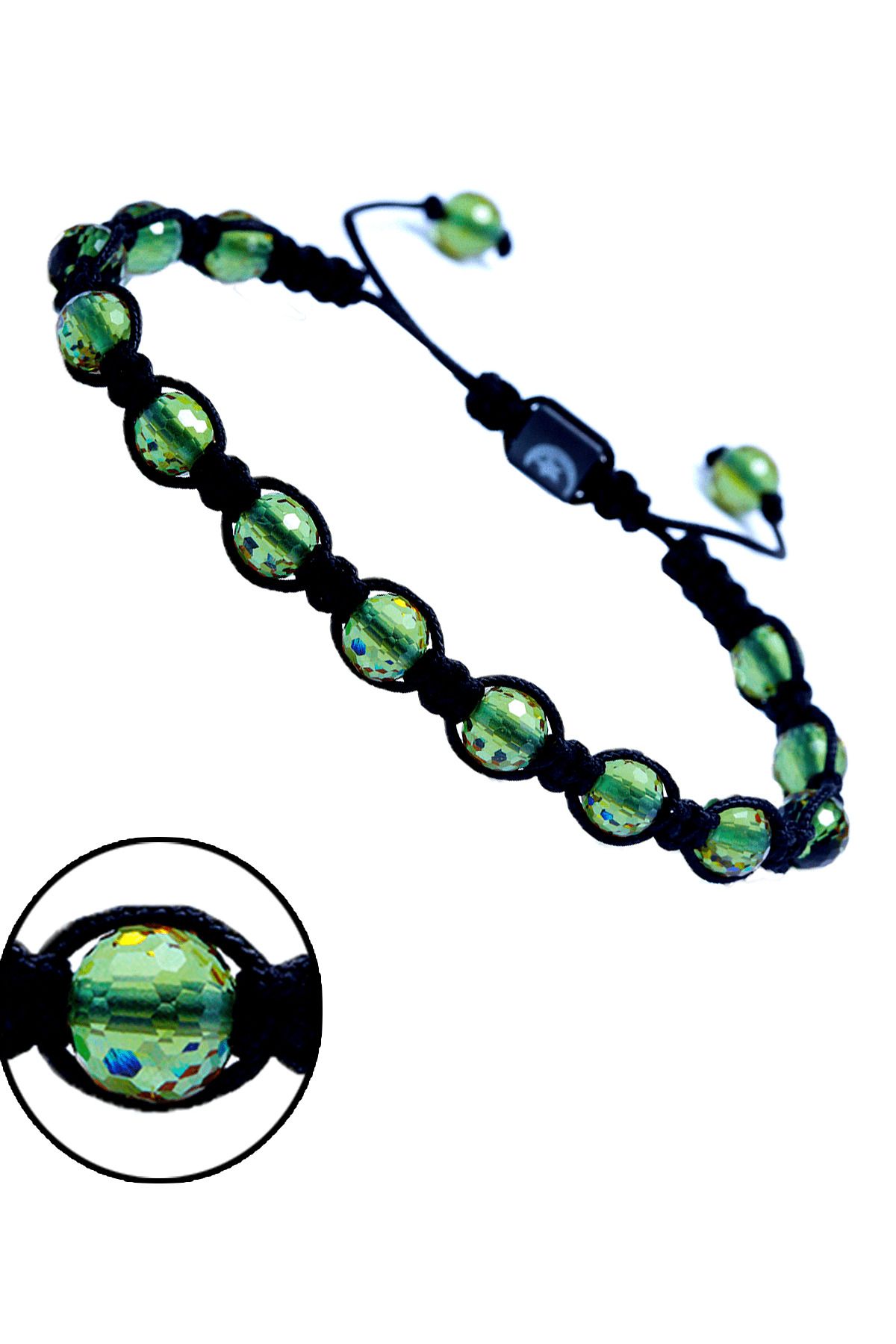 Ortam Işığına Göre 7 Renk Değiştiren Hematit Geçişli Zultanit Bileklik Doğal Renkler