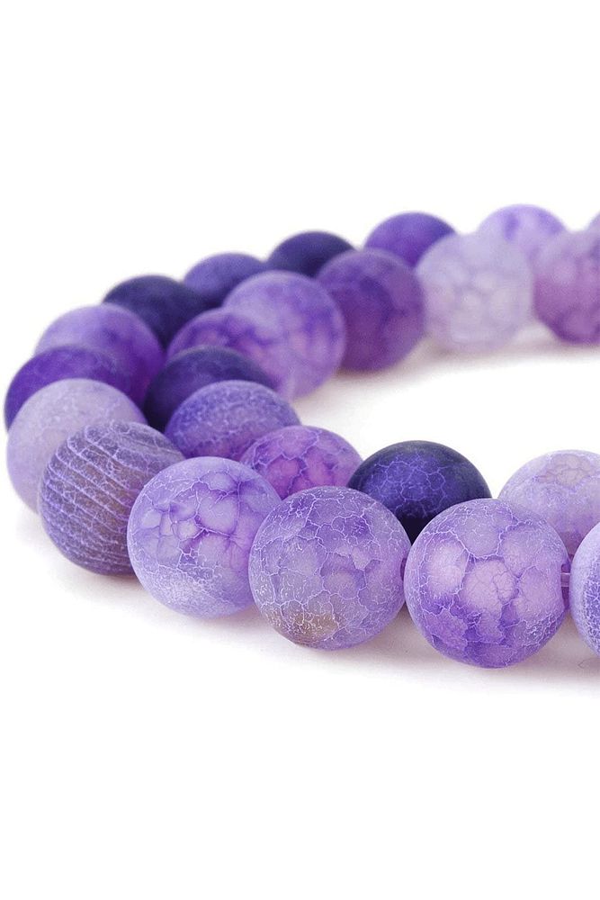 Mat Mor Akik Taşı Dizi