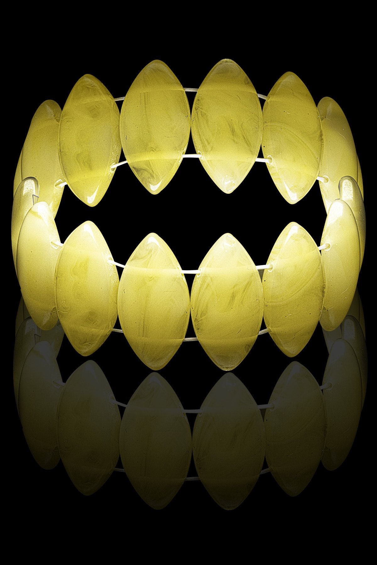 Sertifikalı Sarı Kaliningrad Renk Beyrut Damla Kehribar Bileklik Doğal Sarı Renk Renk Universal Beden