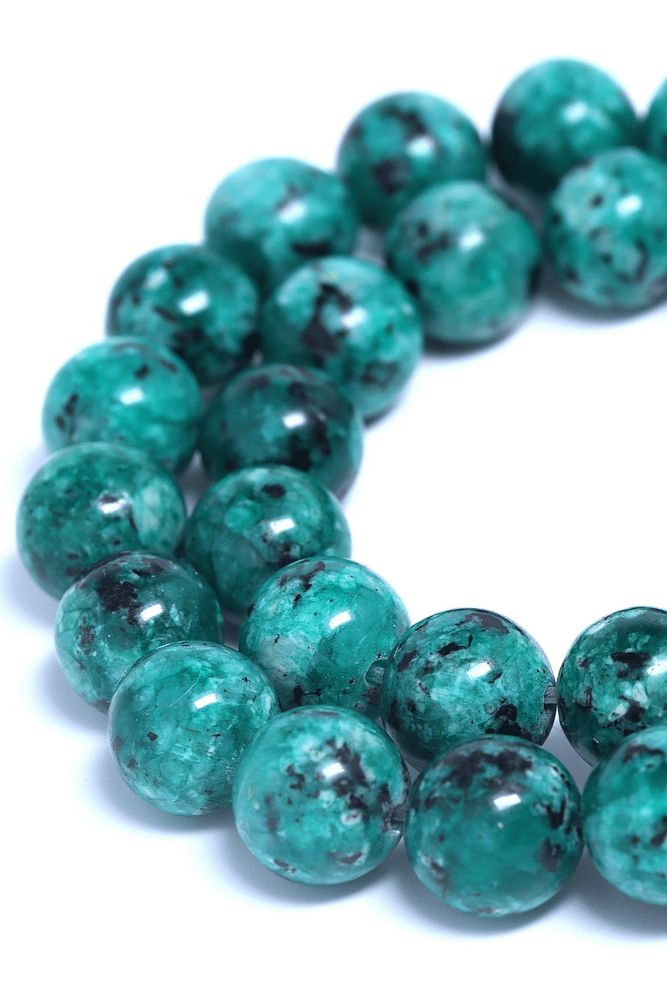 Doğal Mavi Jasper Taşı Dizi