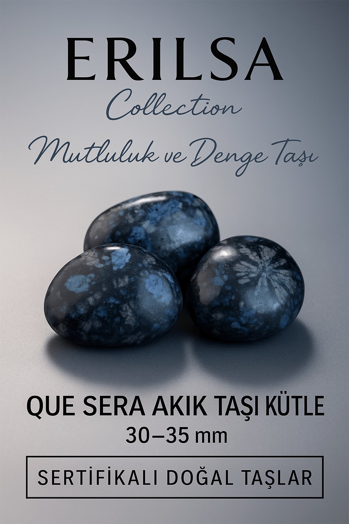 Sertifikalı Que Sera Akik Taşı Kütle 30–35 mm – Mutluluk, Denge ve Enerji Taşı