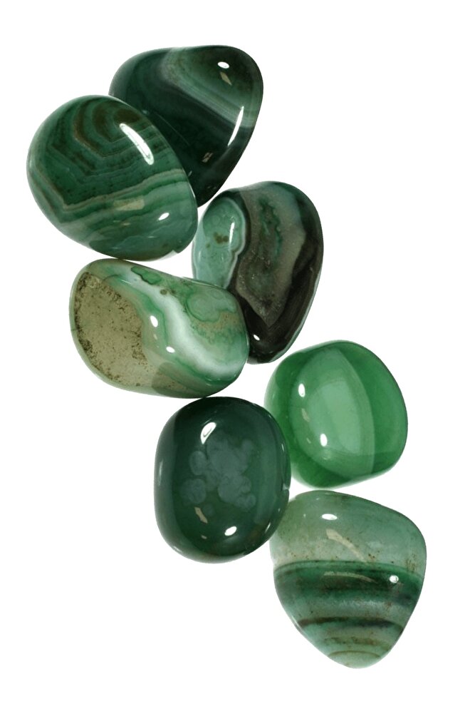 Sertifikalı Cilalı Doğal Yeşil Akik Taşı Kütle