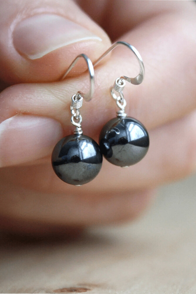 Sertifikalı Terahertz Taşı Küpe (titreşim Taşı)