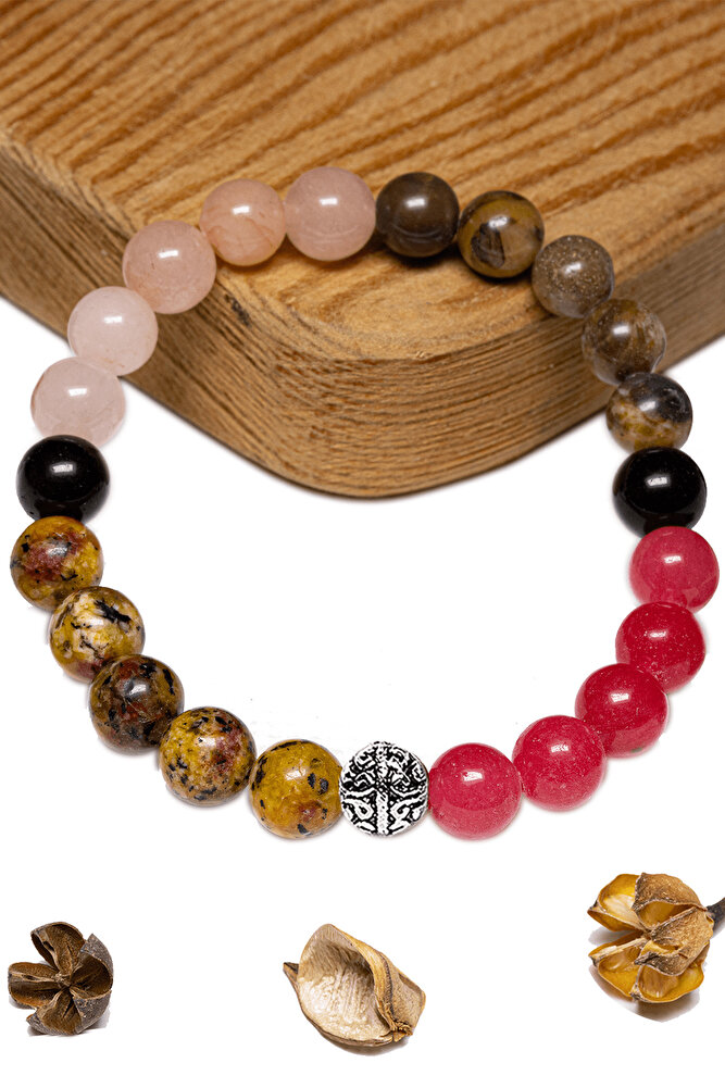 Sertifikalı Yay Burcu Doğal Taş Bileklik - Gümüş Aparatlı