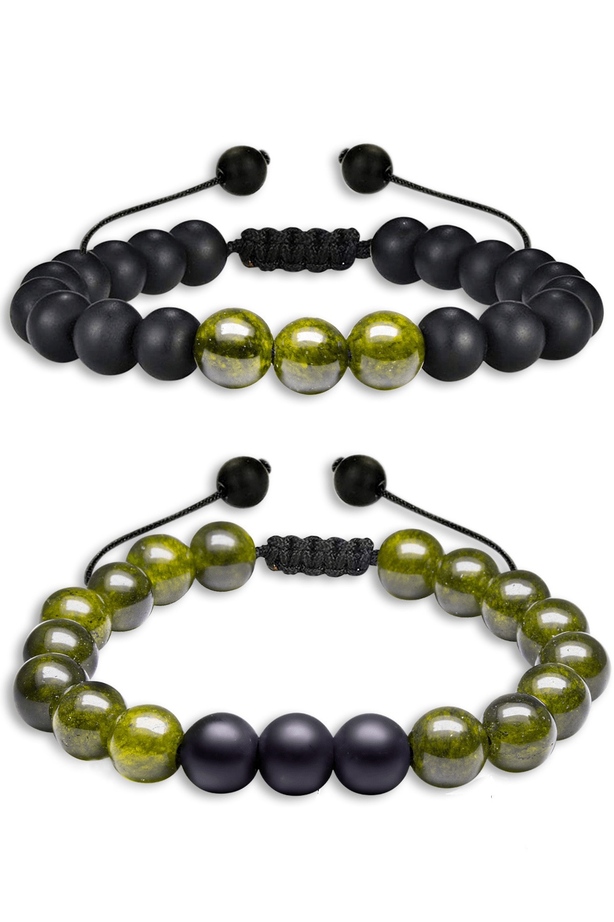 Sertifikalı Zebercet Peridot Taşı Doğal Taş Bileklik