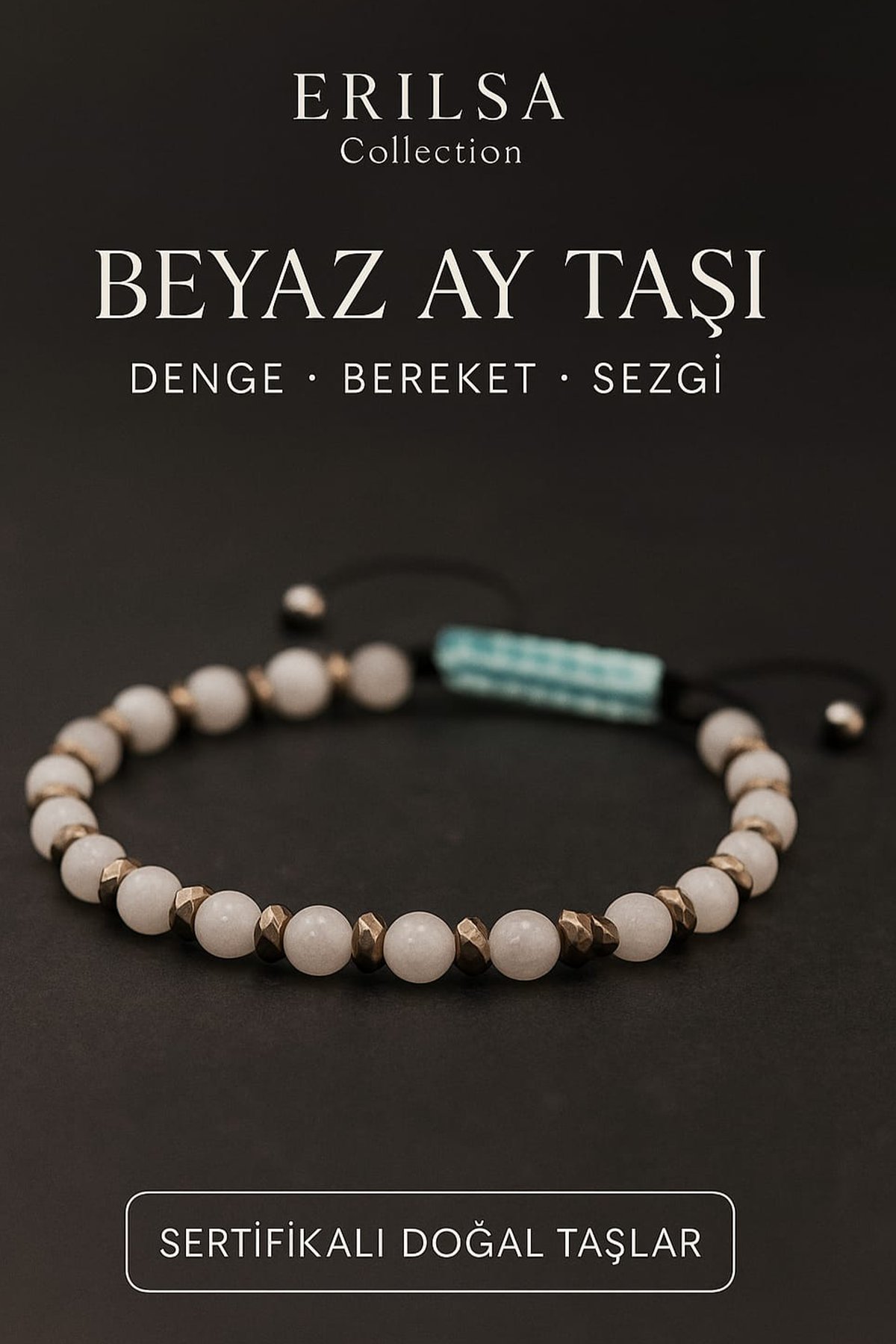 Sertifikalı Beyaz Ay Taşı ve Terahertz Bileklik – Sezgi ve Dengeyi Güçlendiren Kombin