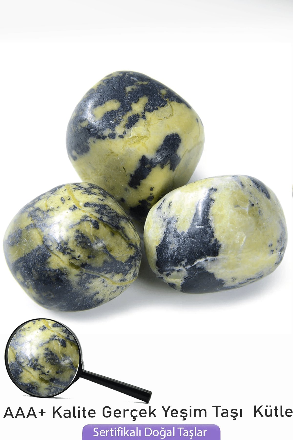 Sertifikalı Gerçek Yeşim Taşı Kütle - Brezilya