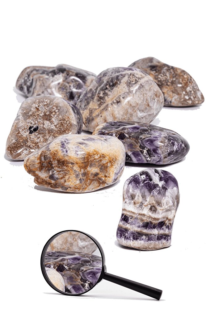 Sertifikalı Doğal Çeroit Taşı Kütle - Tamburlanmış (3-4 Cm)