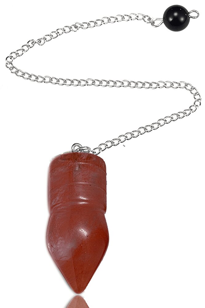 Sertifikalı AAA+ Gül Kuvars Taşı Pandül Sarkaç Hem Pandül - Hem Kolye