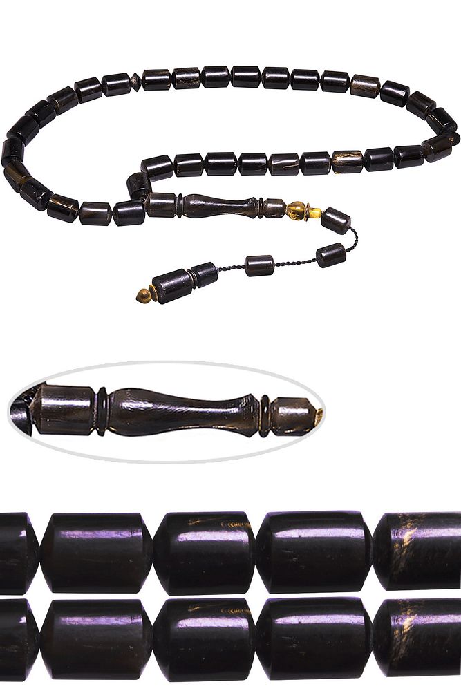 Sistemli Kapsül Kesim Bufalo Boynuzu Tesbih