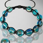 Sertifikalı Doğal Mavi Hidro Termal Kuvars Taşı Bileklik - Ayarlamalı