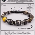 Sertifikalı AAA+ Kalite Gerçek Terahertz - Pietersit Taşı Bileklik - Ayarlamalı