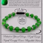 Sertifikalı AAA+ Kalite Gerçek Terahertz - Yeşim Taşı Bileklik - Ayarlamalı