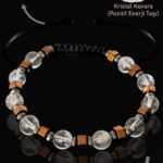 Sertifikalı Gerçek Rose Hematit - Kristal Kuvars Taşı Bileklik - 6 mm