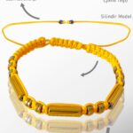 Sertifikalı Orijinal Gerçek Gold Hematit Taşı Bileklik - Ayarlamalı