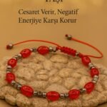 Sertifikalı Kırmızı Akik Taşı Bileklik Cesaret Verir ve Negatif Enerjiye Karşı Kalkan Oluşturur