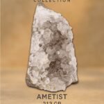 Sertifikalı Ametist Taşı Kütlesi 213 Gr – Ham Doğal Kristal Dekoratif Taş Stresi Azalt Huzur Ver
