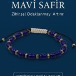 Sertifikalı Mavi Safir Taşı Bileklik – Zihinsel Odaklanma ve Netlik Sağlayan Taş