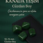 Sertifikalı Doğal Kanada Yeşim Taşı Kütle 10-15 mm – Şans ve Refah Enerjisi