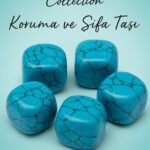 Sertifikalı Tamburlanmış Doğal Firuze Taşı Kütle (30-35 mm) – Koruma ve Şifa Taşı